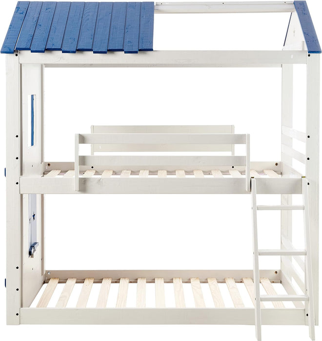 Twin/ Twin House Bunkbed