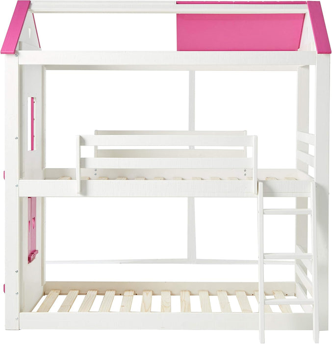 Twin/ Twin House Bunkbed