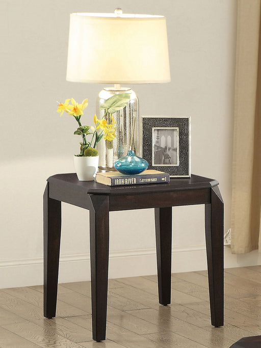 Coaster Baylor Square End Table Walnut Default Title