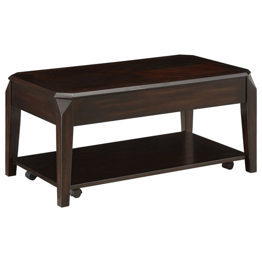 Coaster Baylor Lift Top Coffee Table with Hidden Storage Walnut Default Title