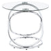 Coaster Warren 3-piece Occasional Set Chrome and Clear Default Title