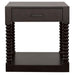 Coaster Meredith 1-drawer End Table Coffee Bean Default Title