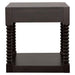 Coaster Meredith 1-drawer End Table Coffee Bean Default Title