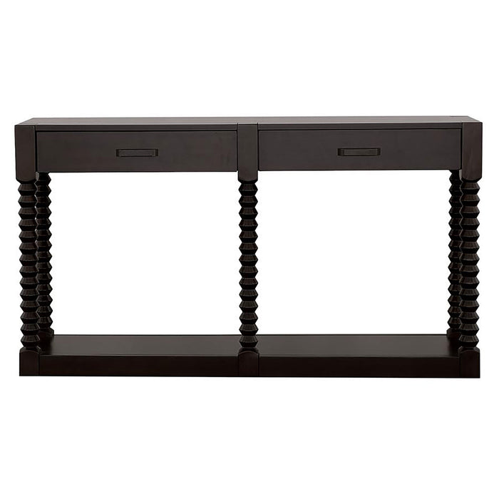 Coaster Meredith 2-drawer Sofa Table Coffee Bean Default Title