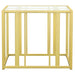 Coaster Adri Metal Frame End Table Matte Brass Default Title