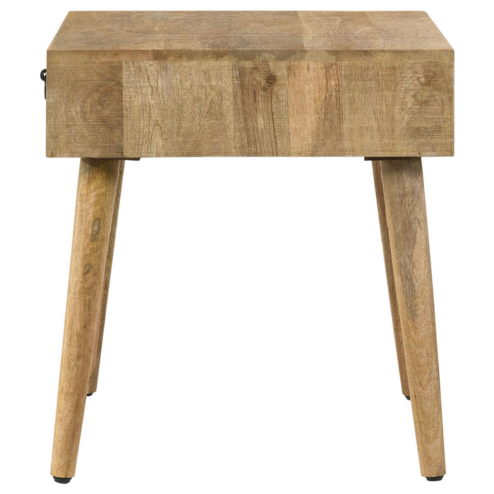 Coaster Zabel Square 1-drawer End Table Natural Default Title