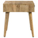 Coaster Zabel Square 1-drawer End Table Natural Default Title