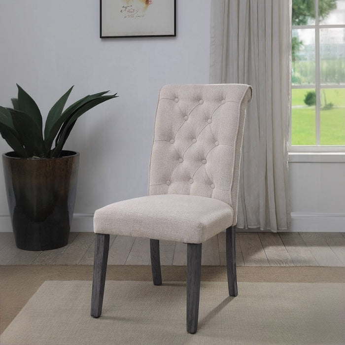 Yabeina 40"H Upholstered Side Chair (Set-2)