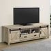 Coaster Madra Rectangular TV Console with 2 Sliding Doors Default Title