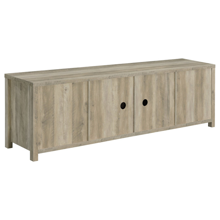 Coaster Madra Rectangular TV Console with 2 Sliding Doors Default Title