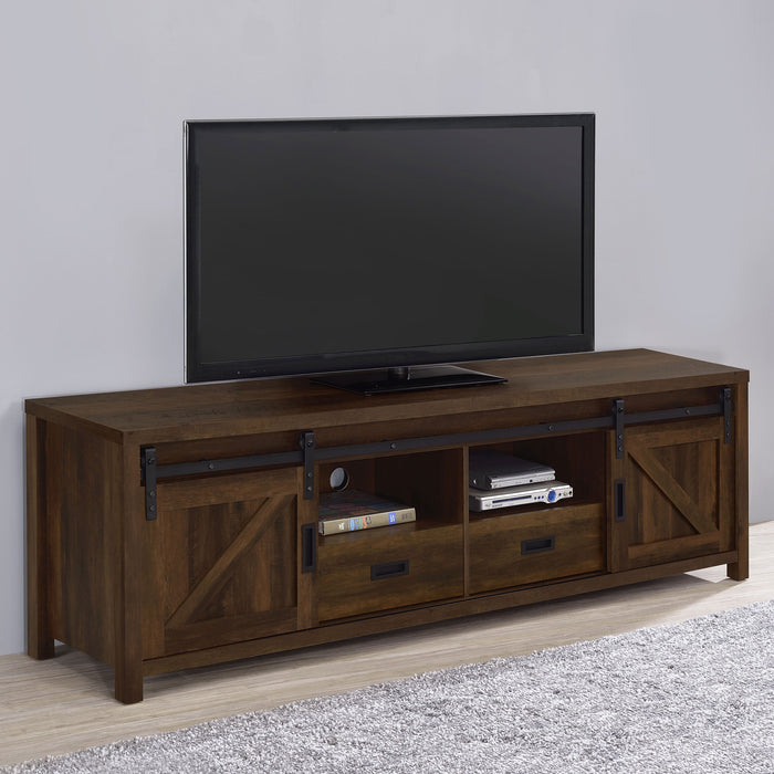 Coaster Madra Rectangular TV Console with 2 Sliding Doors Default Title