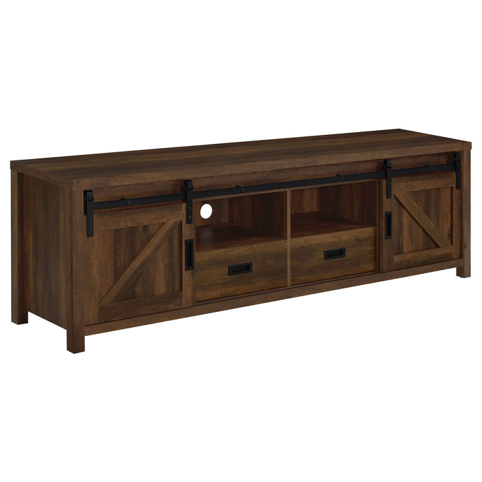 Coaster Madra Rectangular TV Console with 2 Sliding Doors Default Title