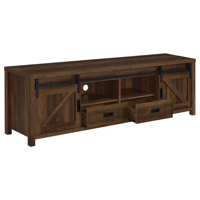 Coaster Madra Rectangular TV Console with 2 Sliding Doors Default Title