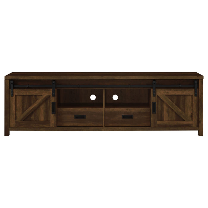 Coaster Madra Rectangular TV Console with 2 Sliding Doors Default Title