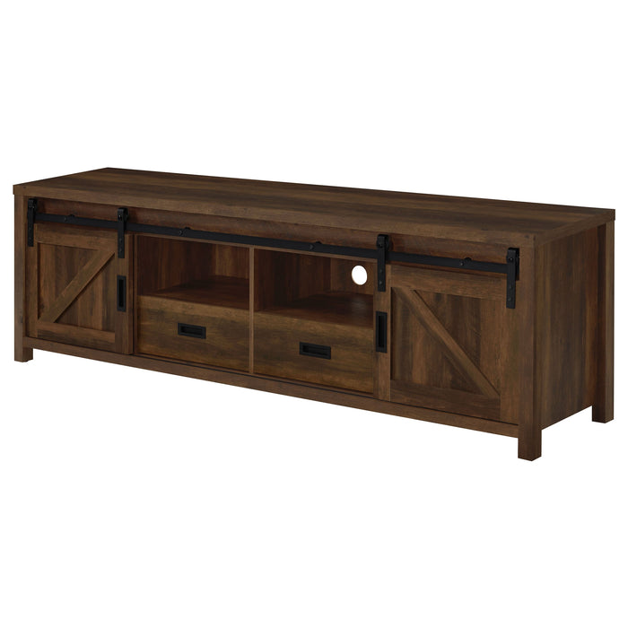 Coaster Madra Rectangular TV Console with 2 Sliding Doors Default Title