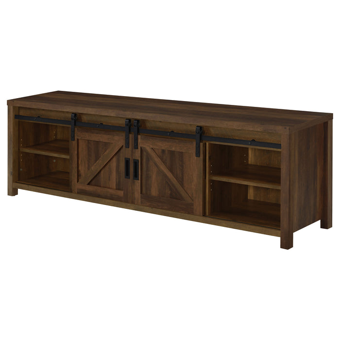 Coaster Madra Rectangular TV Console with 2 Sliding Doors Default Title