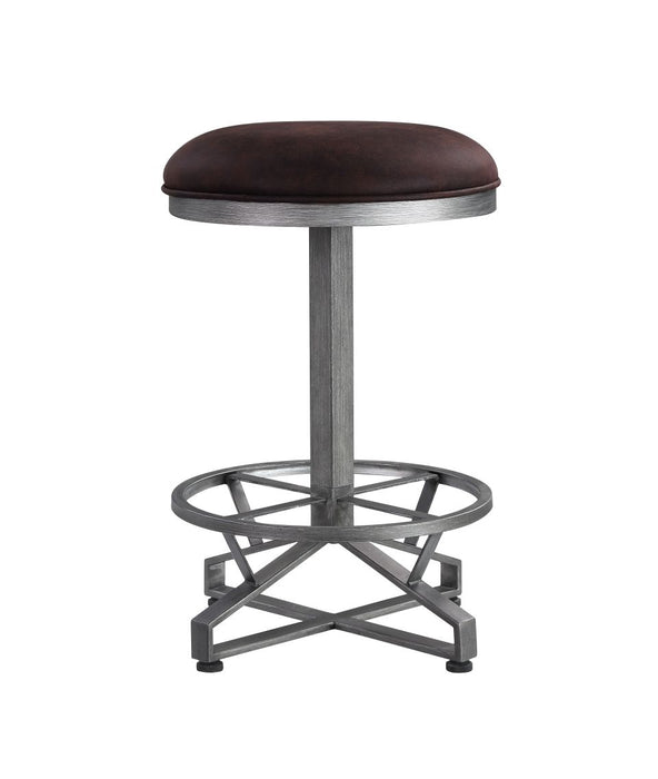 Evangeline 24"H Upholstered Counter Height Stool (Set-2)