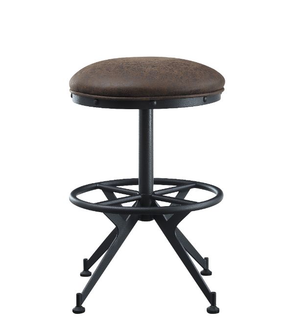 Zangief 24"H Upholstered Counter Height Stool (Set-2)