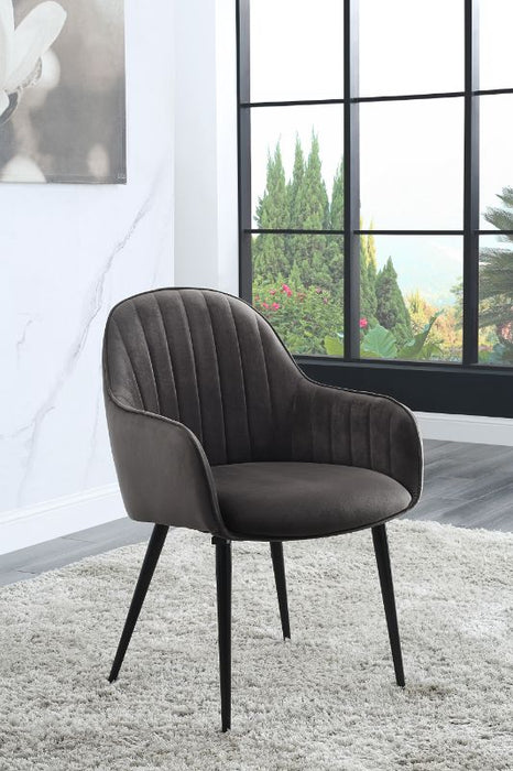 Caspian 34"H Upholstered Side Chair (Set-2)