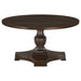 Coaster Morello Round Coffee Table with Pedestal Base Coffee Default Title