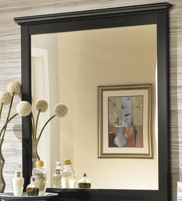 Maribel Bedroom Mirror Color: Black