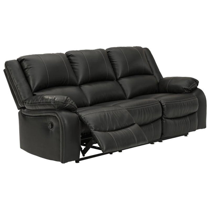 Calderwell Black Reclining Sofa