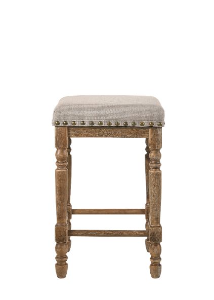 Farsiris 24"H Upholstered Counter Height Stool