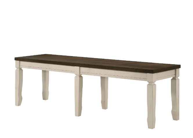 Fedele 58"L Wood Bench