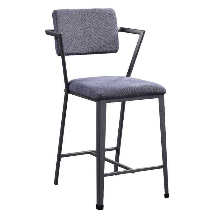 Cargo 41"H Upholstered Counter Height Chair (Set-2)