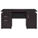 Coaster Tracy 2-drawer Computer Desk Cappuccino Default Title