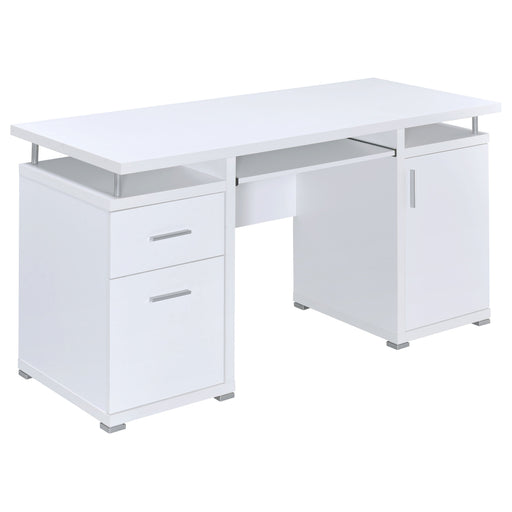 Coaster Tracy 2-drawer Computer Desk White