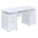 Coaster Tracy 2-drawer Computer Desk White