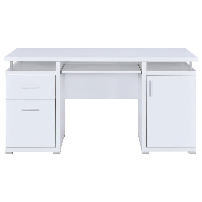 Coaster Tracy 2-drawer Computer Desk White