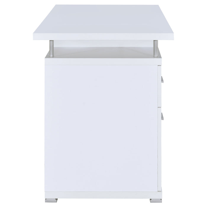 Coaster Tracy 2-drawer Computer Desk White