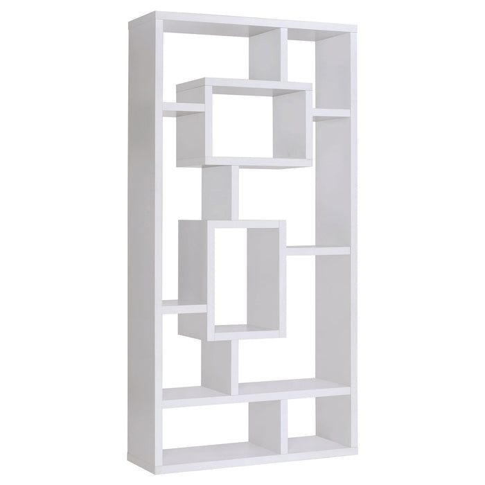 Coaster Howie 10-shelf Bookcase White Default Title