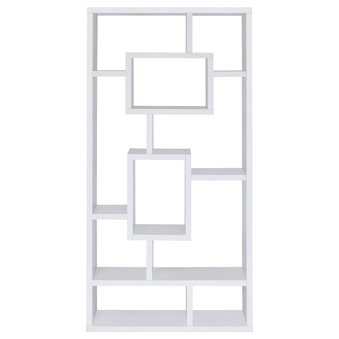 Coaster Howie 10-shelf Bookcase White Default Title