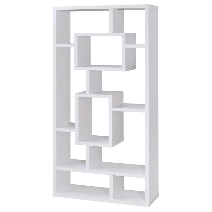 Coaster Howie 10-shelf Bookcase White Default Title