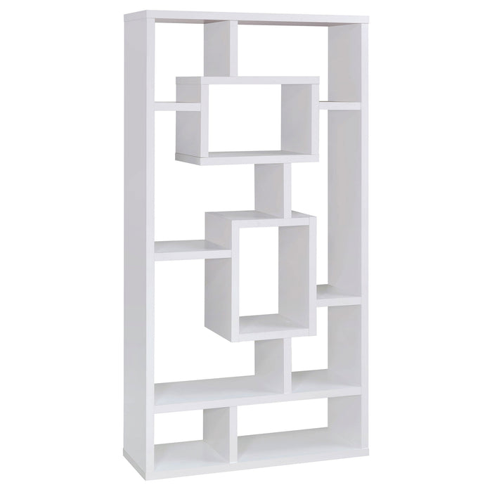 Coaster Howie 10-shelf Bookcase White Default Title