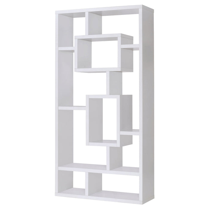 Coaster Howie 10-shelf Bookcase White Default Title