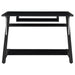 Coaster Mallet Computer Desk with Bottom Shelf Black Default Title