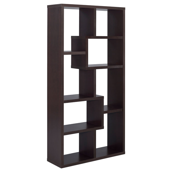 Coaster Theo 10-shelf Bookcase Cappuccino Default Title