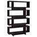 Coaster Reid 4-tier Open Back Bookcase Cappuccino Default Title