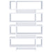 Coaster Reid 4-tier Open Back Bookcase White Default Title