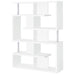 Coaster Hoover 5-tier Bookcase White and Chrome Default Title