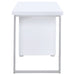 Coaster Brennan 3-drawer Office Desk White Default Title