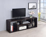 Coaster Velma Convertible TV Console and Bookcase Cappuccino Default Title