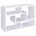 Coaster Velma Convertible TV Console and Bookcase White Default Title