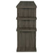 Coaster Santos 3-tier Bookcase Weathered Grey Default Title