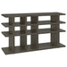 Coaster Santos 3-tier Bookcase Weathered Grey Default Title