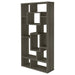 Coaster Howie 10-shelf Bookcase Weathered Grey Default Title